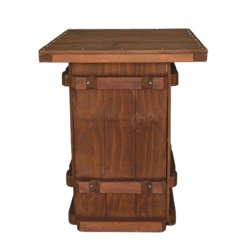 Rustic Bar Leaner