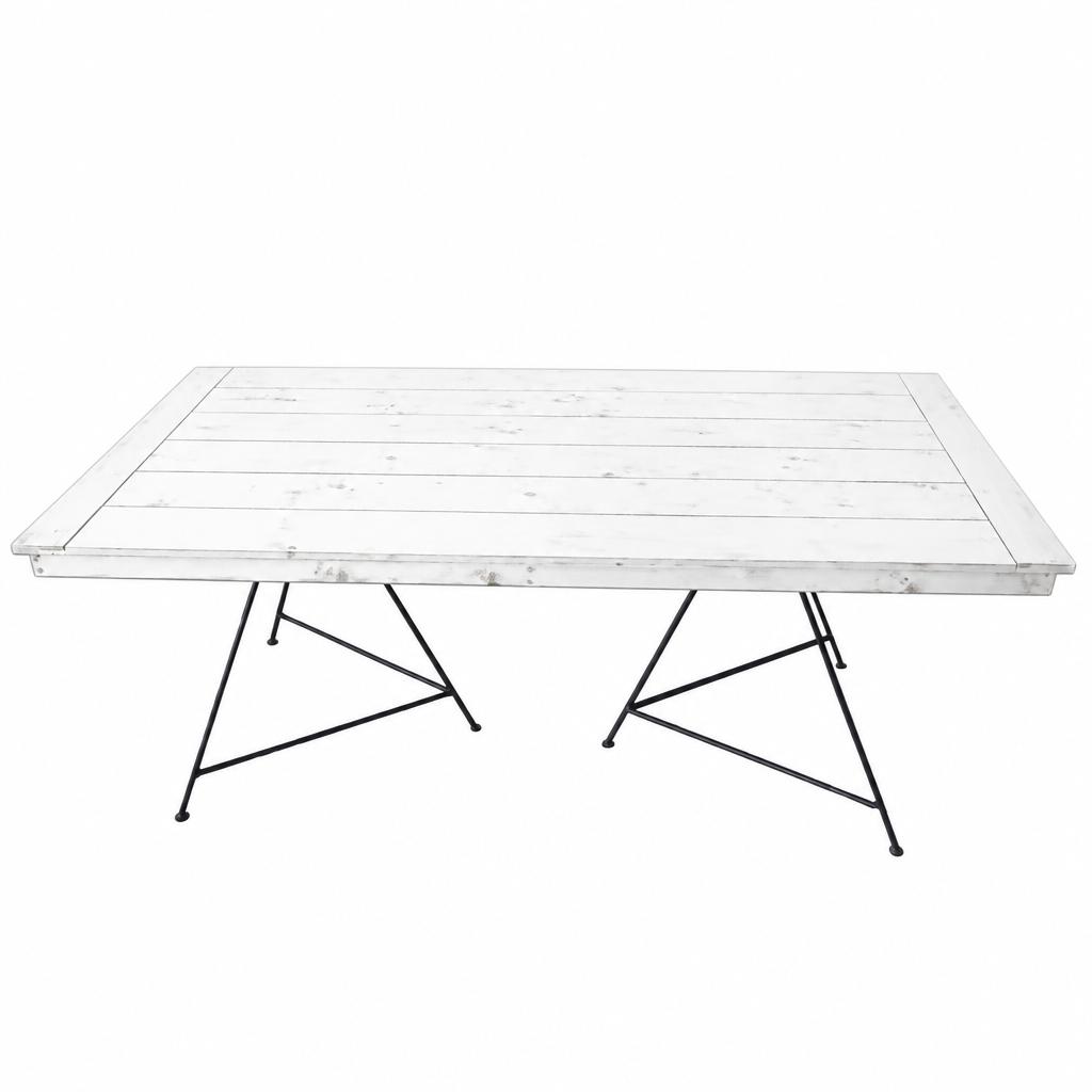 White Rustic Table 1.8m