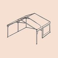 Clipframe 10m x 5m hire