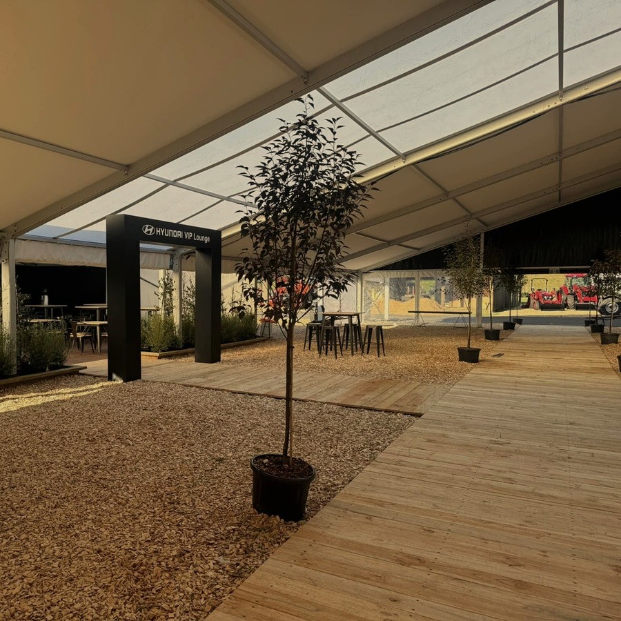 SilverFern Marquees in action