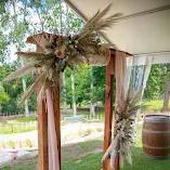 Pukekohe Wedding marquee setup spotlight