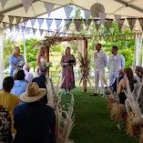 Pukekohe Wedding setup photo 7